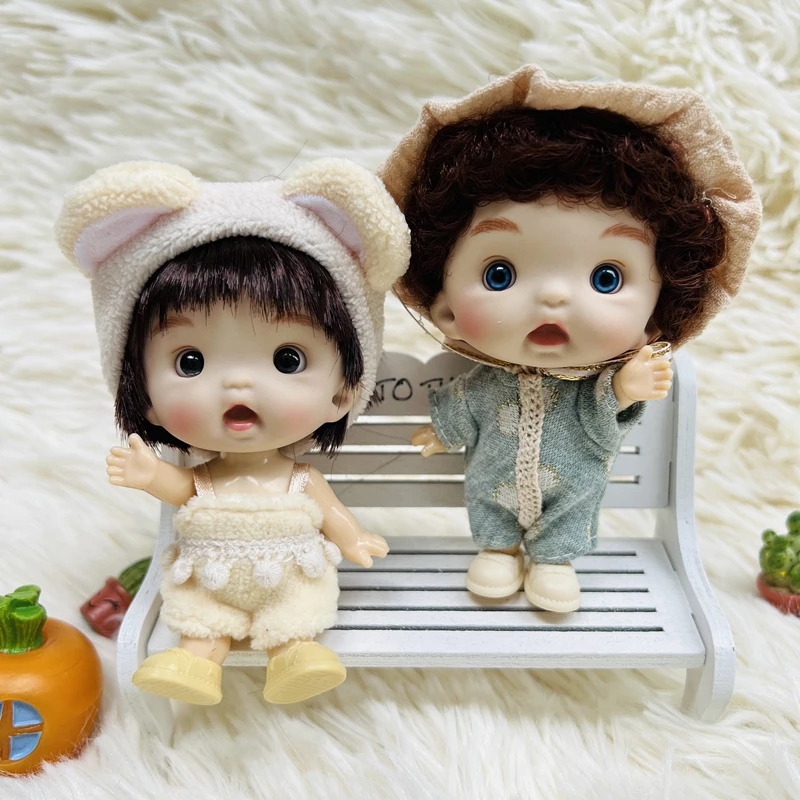 QY Baby Dolls Toys - Cute Surprise Face Boy Girl OB11