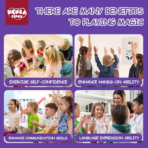 Kids <strong>Magic</strong> Kit with Pencil Piercing and Rainbow Bricks Stem Learning Toys Easy <strong>Magic</strong> <strong>Tricks</strong> for Beginners - Product Image 3