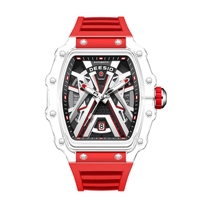 Dessio Men's Luxury <b>Skeleton</b> <b>Automatic</b> Mechanical <b>Watch</b> with Original Movement Custom Logo Wrist Replacement Parts - Product Image 1