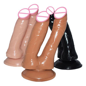 Faak 17cm Double pénétrateur souple Anlal Dildo Sex Shop Dropshipping Sex Toys Fisting Double Head Dildo pour femmes - Product Image 4