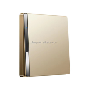 Interruptor de luz sin marco Sensation, panel de suministros eléctricos, interruptor de pared, toma de corriente con tira electrochapada, interruptor eléctrico de pared - Product Image 1