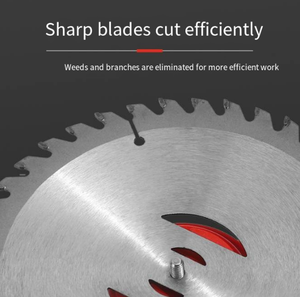 Cordless <b>Battery</b> Weed Wacker Grass Trimmer Folding Handle 3 Kinds Adjustable Blades 21V 500W Power Industrial DIY Stretchable - Product Image 5
