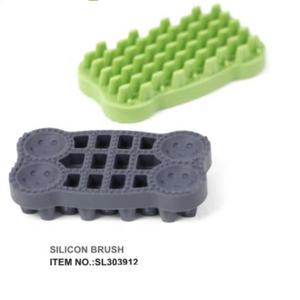 Spazzola in silicone per animali domestici, resistente e facile da pulire spazzola da bagno per animali domestici per la bellezza, è una spazzola per animali da compagnia per fare il bagno - Product Image 1