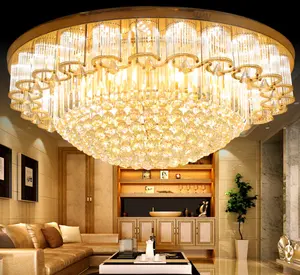 Soggiorno lustro cristallo led camera moderna infissi casa lusso vintage illuminazione a sospensione decorazione lampadario