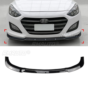Car Front Bumper Lip Spoiler Diffuser Splitters Body Kit Aprons Cover Guard Trim for Hyundai I30 MK2 MK2.5 2012-2017 - Product Image 1