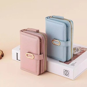 Portafoglio da <span class=keywords><strong>donna</strong></span> <span class=keywords><strong>con</strong></span> cerniera, portafoglio multifunzione, porta carte di grande capacità, <span class=keywords><strong>portamonete</strong></span> - Product Image 1