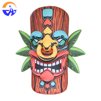 Structures gonflables publicitaires : Colonne Totem Tiki Géante Gonflable pour Décoration d'Événements Extérieurs avec Souffleur pour Jardins et Événements
