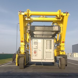 Intelligent Straddle <strong>Carrier</strong> Suitable For 20/40-foot Container Handling Multi-scenario Adaptation Designed As Needed - Product Image 1