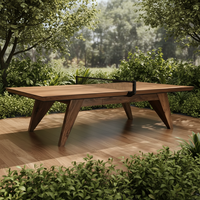 Table de tennis de table pliable de haute qualité, moderne, haut de gamme, professionnelle, sur mesure, vente directe d'usine