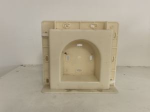 Pared decorativa de hormigón de ladrillo hueco de doble cara con molde de viento de plástico de hormigón - Product Image 4