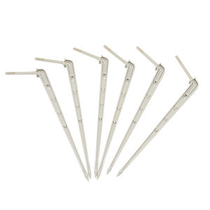 Tuyau d'eau en plastique d'irrigation de jardin <span class=keywords><strong>pour</strong></span> serre de ferme <span class=keywords><strong>pour</strong></span> <span class=keywords><strong>tomates</strong></span> fraises 15cm Long Bend Arrow Dripper 2.0L/H Débit - Product Image 1