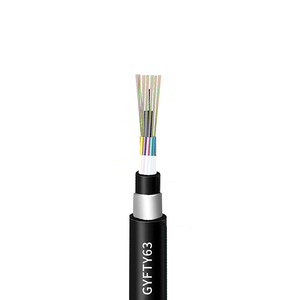 Cable de Fibra Óptica para Exteriores Resistente a Roedores GYFTY63, Sin Metal, con Refuerzo de FRP, G652D, Doble Cubierta - Product Image 2