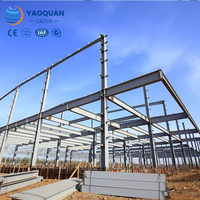 Hangar industriel en structure métallique pour la fabrication et le stockage avec portique économique
