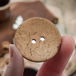 <strong>Coconut</strong> <strong>Shell</strong> Wooden <strong>Buttons</strong> - Round 2 &amp; 4 Holes <strong>Buttons</strong> For Coats, Shirts &amp; Craft Sewing - Product Image 5