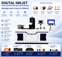 Imprimante d'étiquettes UV intelligente nouvelle génération, jet d'encre numérique haute précision 600 dpi, encre écologique, machine d'impression industrielle haute vitesse