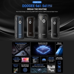 <span class=keywords><strong>DOOGEE</strong></span> – smartphone <span class=keywords><strong>S61</strong></span>, téléphone robuste, 6 go + 64 go, 4G, Android 12, caméra à Vision nocturne, nouvelle collection - Product Image 2