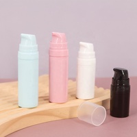 Emballage cosmétique de luxe Conteneur de crème en plastique PET Bouteilles à pompe pour lotion et sérum