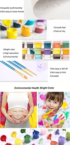 LS Nhà Máy Bán Hàng Trực Tiếp Cảnh Quan Phong Cảnh Vải Nghệ Thuật Duyên Dáng Tùy Chỉnh Tự Làm Sơn Bằng Số Sơn Bằng Số Bộ Dụng Cụ - Product Image 6