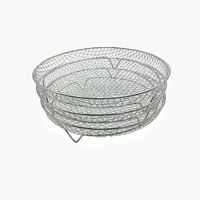 Grille de barbecue jetable multifonctionnelle en acier inoxydable pour l'extérieur – Accessoires de thé portables et faciles à nettoyer
