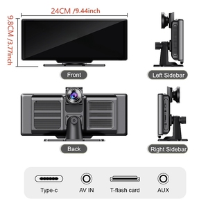 Camera Hành Trình 4K 3840*2160P 10.26 Inch Carplay & Android Bảng Điều Khiển Ô Tô Ghi Hình WIFI Ghi Hình Vòng Lặp Ứng Dụng Điện Thoại Đầu Ghi Hình Xe Hơi - Product Image 5