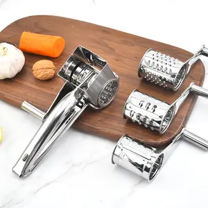 Hand Rotating Cheese Grater Nut Grater Kitchen Gadgets Manual Cheese Grater