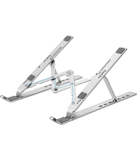 Cadeau promotionnel support d'ordinateur portable réglable pliable en aluminium de qualité durable