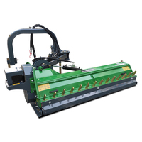 Broyeur à fléaux hydraulique pour tracteur AGHKC certifié CE, robuste, pour la coupe de l'herbe agricole