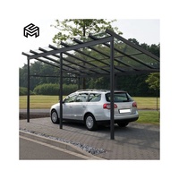 Abris de parking à pente unique Carports pour le stationnement de voiture