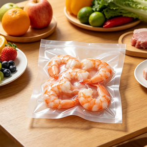 Bolsas de Plástico Transparentes de Grado Alimenticio FDA, PE/PA, para Envasado al Vacío, Aptas para Microondas, Biodegradables, para Alimentos de Mascotas, Bebés y Azúcar - Product Image 5
