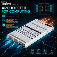 Server Rak 2U Lenovo ThinkServer SR668 V2 Asli dengan Dual Intel Xeon Scalable Enterprise Storage Computer Server Tersedia dalam Stok