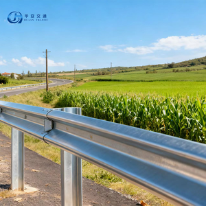 מעקה בטיחות לכבישים מסוג W מגולוון חם לפי תקן אירופאי EN1317 עם מרווח קופסא ועמוד C - Product Image 4