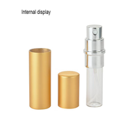 Flacons de parfum rechargeables avec pompe pulvérisatrice, 10 ml, en verre, flacon vide de luxe