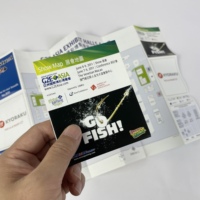 Folleto de Exhibición Plegable Grande Personalizado, Diseño de Mapa Plegable, Impresión Offset en Cartón para Guías de Ferias Comerciales