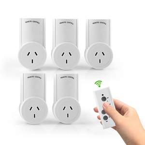 Úc tiêu chuẩn rf433.92mhz điều khiển từ xa 30m mini không dây năm ổ cắm - Product Image 2