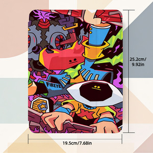 Étui <span class=keywords><strong>pour</strong></span> <span class=keywords><strong>iPad</strong></span> avec design peint <span class=keywords><strong>en</strong></span> graffiti de dessins animés, antichoc, avec porte-crayon <span class=keywords><strong>pour</strong></span> <span class=keywords><strong>iPad</strong></span> Pro 11 Air 7 10,9 pouces, vente <span class=keywords><strong>en</strong></span> <span class=keywords><strong>gros</strong></span> - Product Image 2