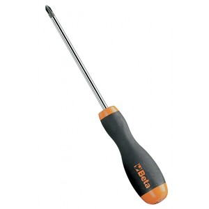 Destornillador ranurado de grado industrial Beta PH 1x4,5x80 para tornillos de cabeza cruzada Mango de acero y plástico Embalaje en caja compatible con OEM - Product Image 2