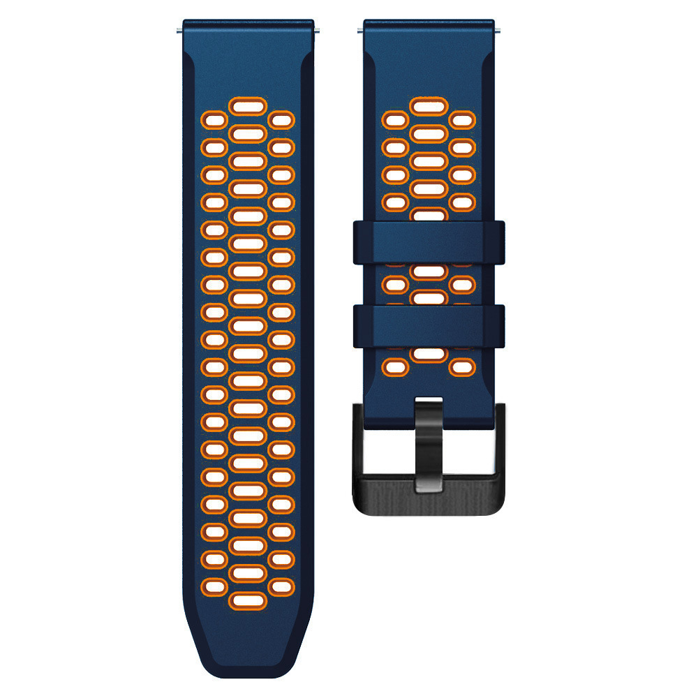 Bleu nuit orange