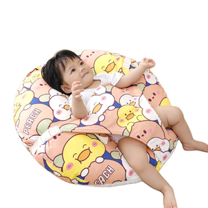 Almohada de lactancia con memoria 100%, cojín interior extraíble para bebés y mamás para masaje y uso en aviones - Product Image 6