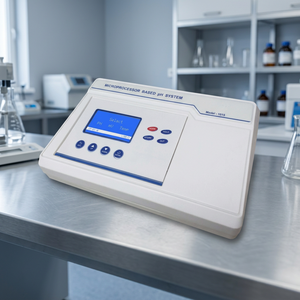 pH-mètre de laboratoire numérique de table avec mesure multi-paramètres et clavier à membrane - Product Image 6