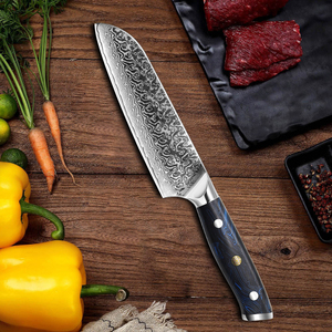 New Arrival 7 Inch <strong>sharp</strong> <strong>Kitchen</strong> Damascus Santoku <strong>Knife</strong> - Product Image 6