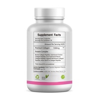 Capsules de peptides de collagène multiples Zoey, poudre de protéines hydrolysées pures, complément alimentaire pour la croissance des cheveux, la peau et les ongles, anti-âge