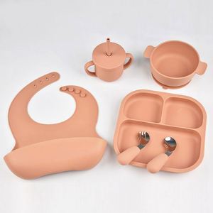 Couvercle carré en silicone de qualité alimentaire résistant à la chaleur, antidérapant, compartiment de voyage portable, accessoires et fournitures pour nourrissons - Product Image 3