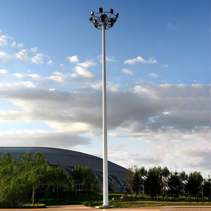 15M 18M 20m 24M 25M 30m 35m Acero galvanizado Luz de inundación al aire libre Fútbol Cancha DE TENIS Estadio Poste de luz de mástil alto - Product Image 4
