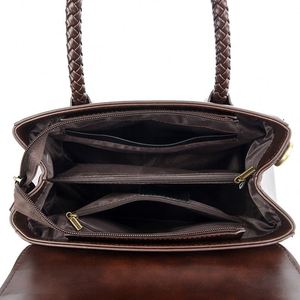 2025 Model Fashionable <b>Large</b>-capacity Women's Handbag. Features a Zipper Closure. Unique in Appearance.5173 - Product Image 3