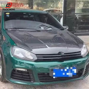 Para Volkswagen <span class=keywords><strong>Golf</strong></span> 6 <span class=keywords><strong>MK6</strong></span> <span class=keywords><strong>GTI</strong></span> R20, cubierta de motor mejorada, <span class=keywords><strong>precio</strong></span> de venta caliente aerodinámico, capó de fibra de carbono de alta calidad - Product Image 4