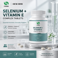 Comprimés de sélénium et de vitamine E, soutien nutritionnel pour l'immunité, formule personnalisable, complément alimentaire