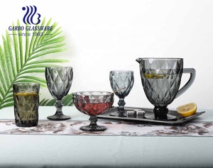 Vintage truyền cảm hứng Retro dày tường rượu thủy tinh cốc stemware dày Champagne giá rẻ tự nhiên phun màu cốc nước cốc - Product Image 2