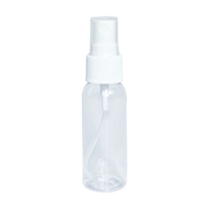 En Stock, Entrega Rápida, Botella de Spray PET Transparente de 30 ml/1 oz para Perfume con Nebulizador Fino, Serigrafía y Pulverizador - Product Image 1
