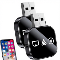 Adaptateur Miroir d'Écran 2026 pour Téléphones iOS/Android CarPlay Mirror Link WiFi 2.4/5GHz Bluetooth 5.0 USB Instantané Filaire/Sans Fil