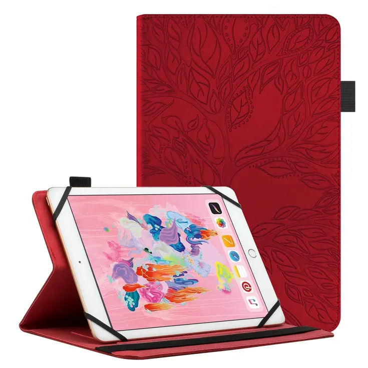 10 "Inch Universal Tablet Case Moda Árvore Carteira Casos De Couro Stand Capa Para Todos 10 inch Tipo Tablet